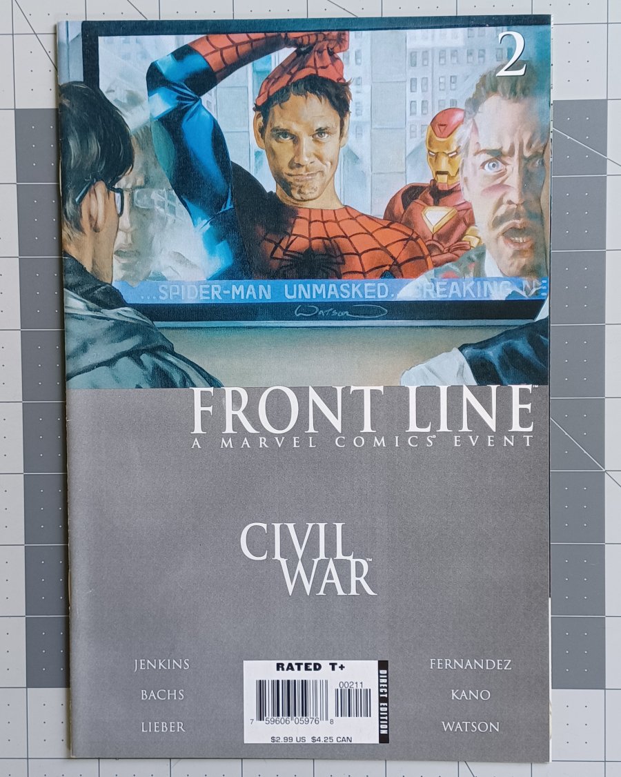 Civil War: Front Line #2 (2006) - Marvel Comics