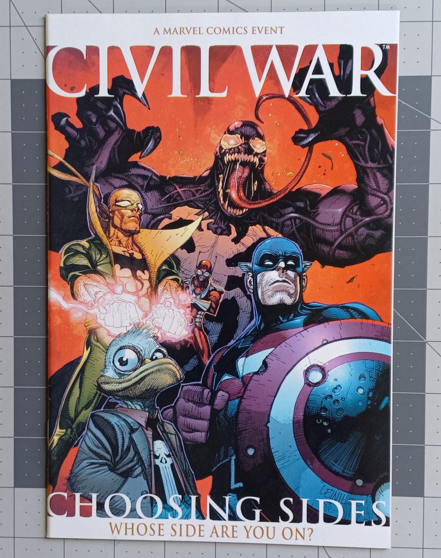Civil War: Choosing Sides (2006) - Marvel Comics