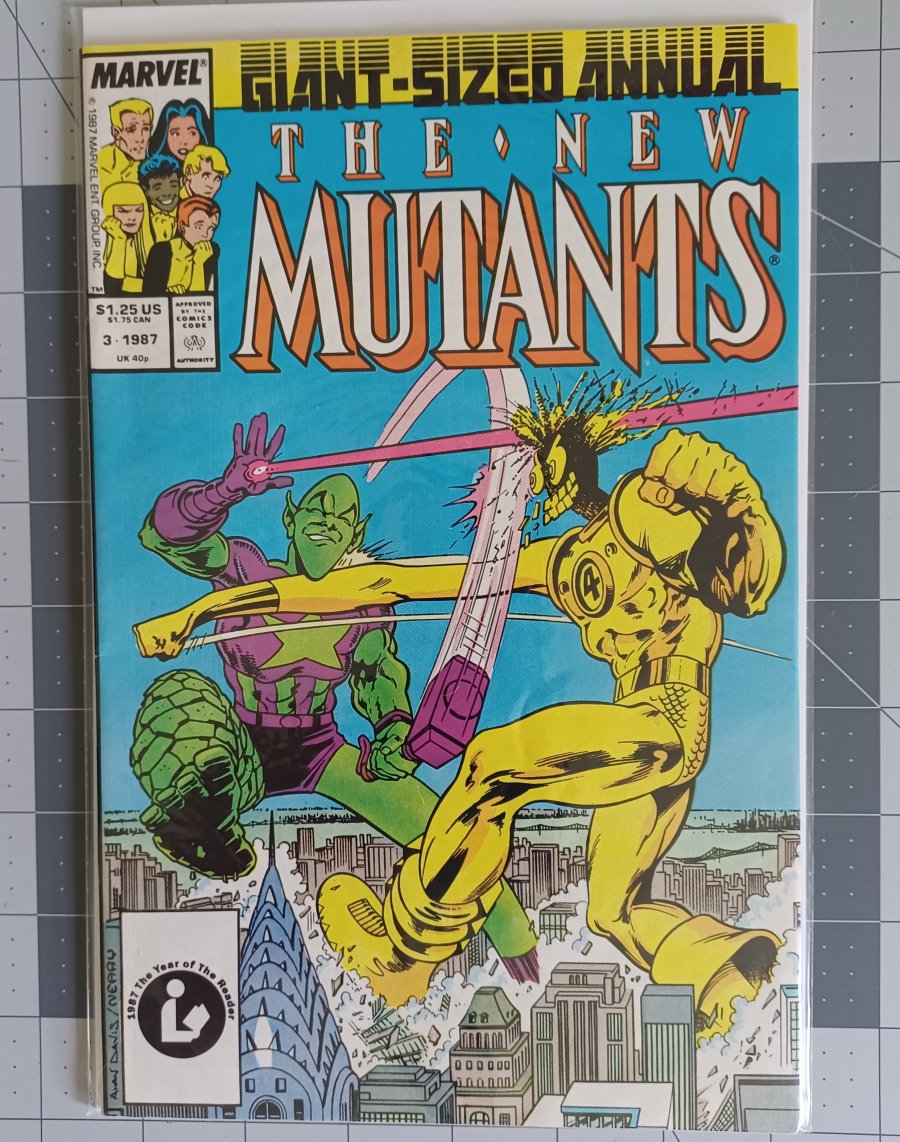 New Mutants Annual #3 (1987) - Marvel Comics
