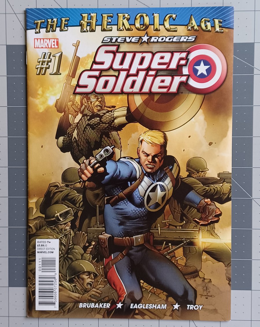 Steve Rogers: Super-Soldier #1 (2010) - Marvel Comics