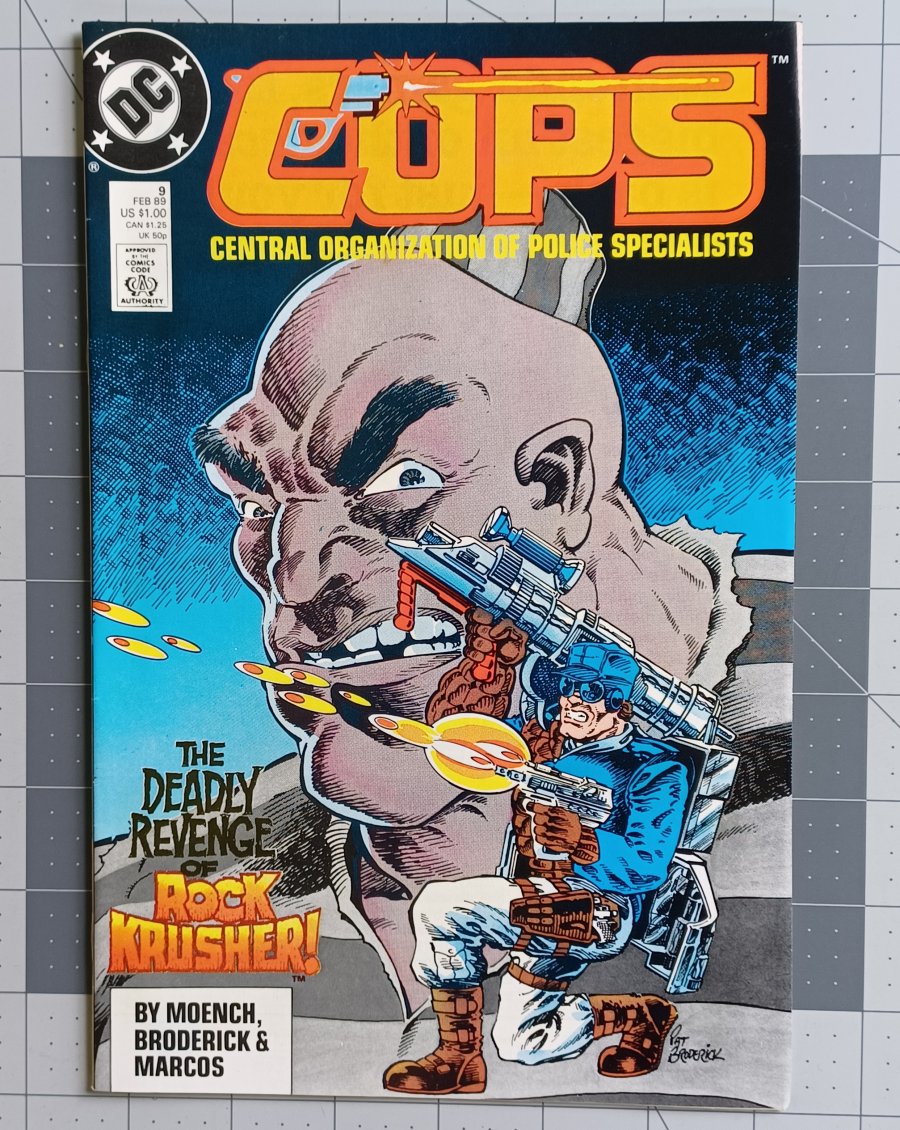 C.O.P.S. #9 (1989) - DC Comics