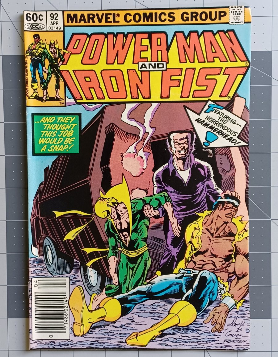 Power Man and Iron Fist #92 (1983) - Marvel Comics Group