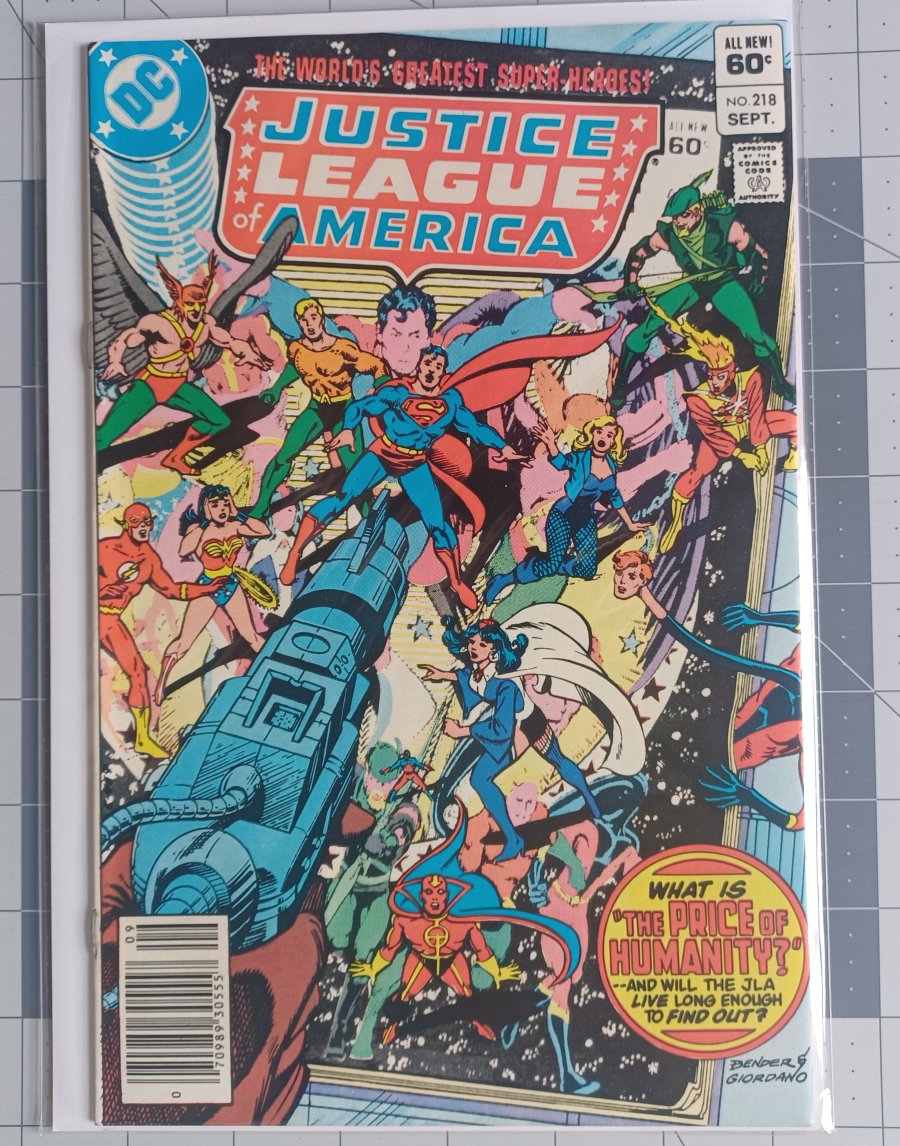 Justice League of America #218 (1983) - DC Comics