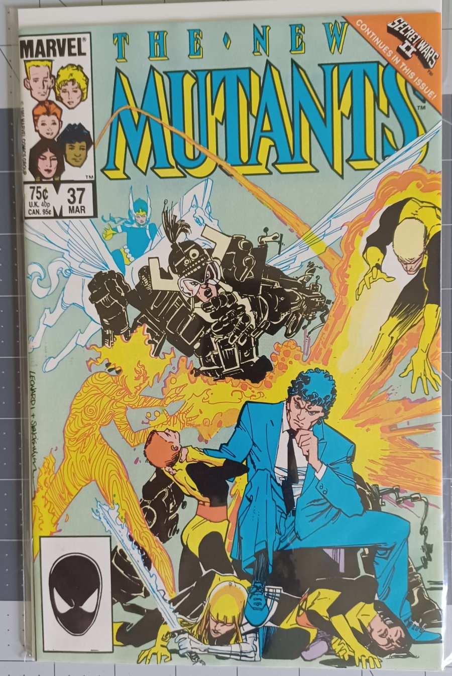 New Mutants #37 (1986) - Marvel Comics