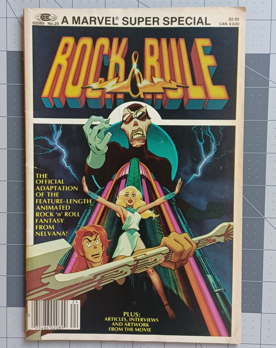 Marvel Super Special #25 — Rock & Rule (1983) - Marvel Comics