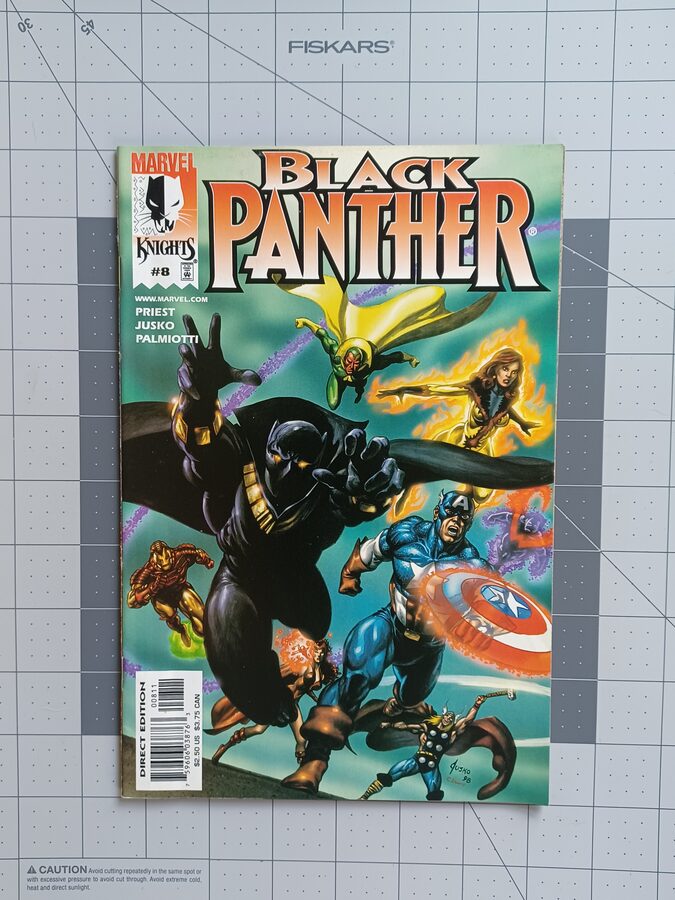 Black Panther #8 (1999) - Marvel Comics (Marvel Knights)